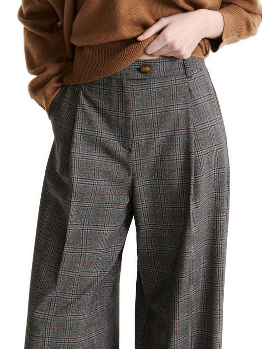 Marella Pantalone Lungo - Pantaloni Donna - Grigio