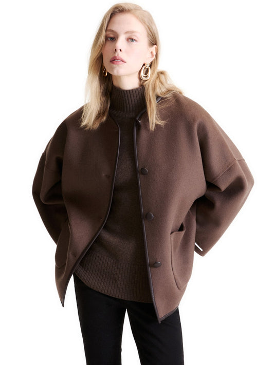 Marella Giaccone - Capospalla Donna - Marrone
