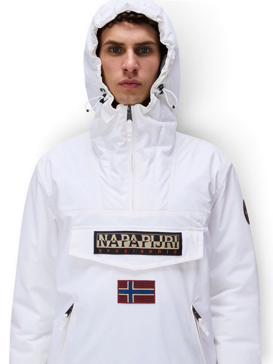 Napapijri Rainforest Pocket 2 - Capospalla Uomo - Brightwhite