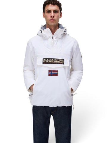 Napapijri Rainforest Pocket 2 - Capospalla Uomo - Brightwhite