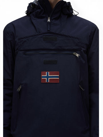 Napapijri Rainforest Pocket 2 - Capospalla Uomo - Blu Marine
