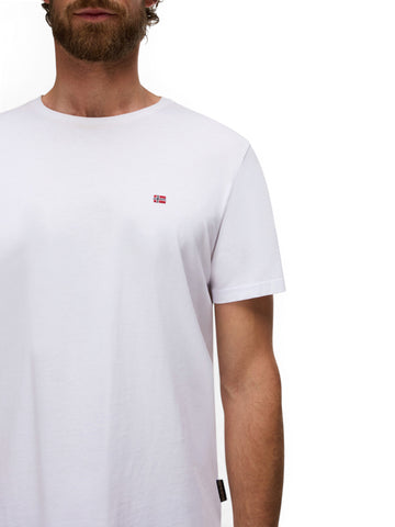 Napapijri Salis Ss Sum - T-Shirt Uomo - Bianco