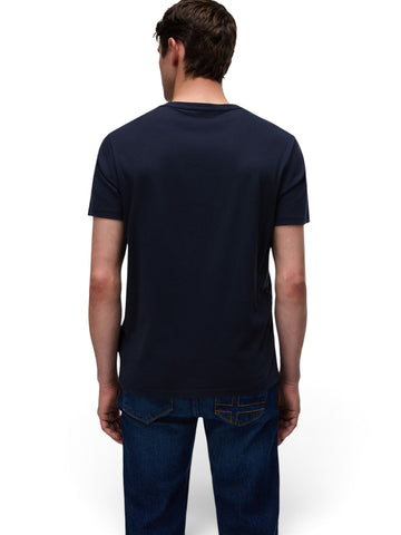 Napapijri Salis Ss Sum - T-Shirt Uomo - Blu Marine