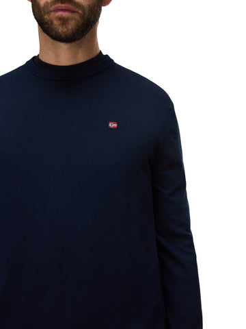 Napapijri Droz 5 - Maglieria Uomo - Blu Marine