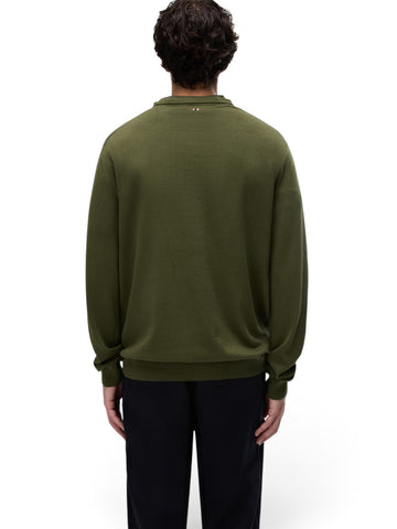 Napapijri Droz 5 - Maglieria Uomo - Olive Night
