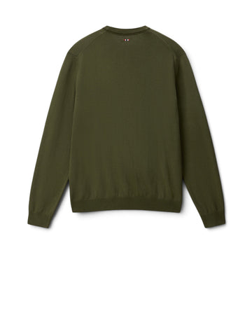 Napapijri Droz 5 - Maglieria Uomo - Olive Night