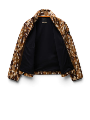 Napapijri T-fleece Fz - Felpe Uomo - Aop Bamby Fdw