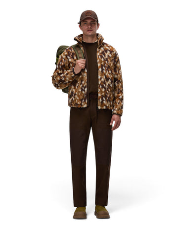 Napapijri T-fleece Fz - Felpe Uomo - Aop Bamby Fdw