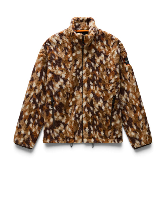 Napapijri T-fleece Fz - Felpe Uomo - Aop Bamby Fdw