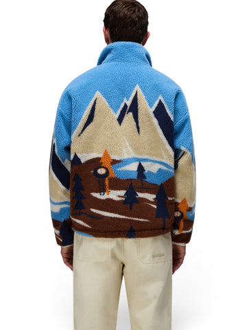 Napapijri T-fleece Fz - Felpe Uomo - Fancy Mount Fxc