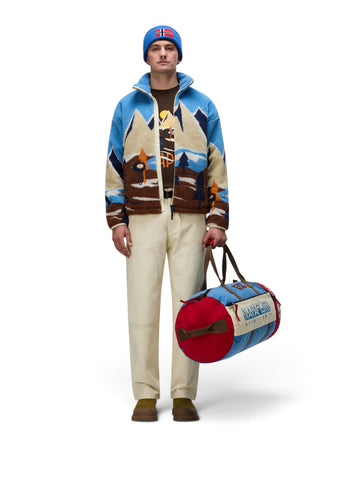 Napapijri T-fleece Fz - Felpe Uomo - Fancy Mount Fxc