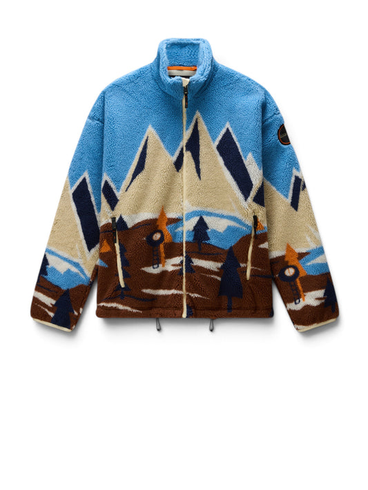 Napapijri T-fleece Fz - Felpe Uomo - Fancy Mount Fxc