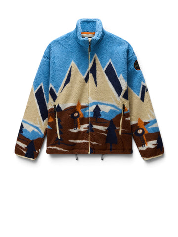 Napapijri T-fleece Fz - Felpe Uomo - Fancy Mount Fxc