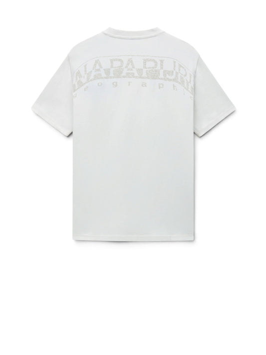 Napapijri S-yourte Ss - T-Shirt Uomo - Bianco