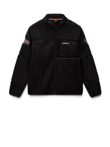 Napapijri Yupik Fz 5 - Felpe Uomo - Black Beauty