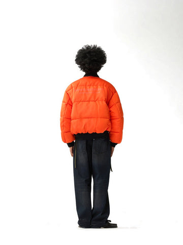 New Amsterdam Surf Association Reversible Bomber Jacket - Capospalla Uomo - Army Green/Orange