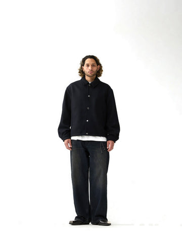 New Amsterdam Surf Association Wool Coach Jacket - Capospalla Uomo - Nero