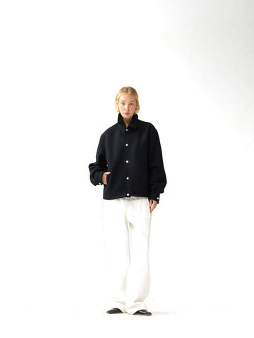 New Amsterdam Surf Association Wool Coach Jacket - Capospalla Uomo - Nero