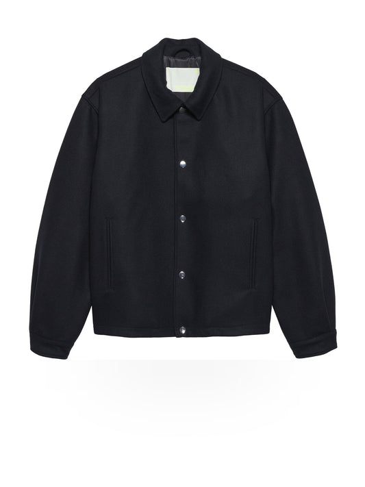 New Amsterdam Surf Association Wool Coach Jacket - Capospalla Uomo - Nero