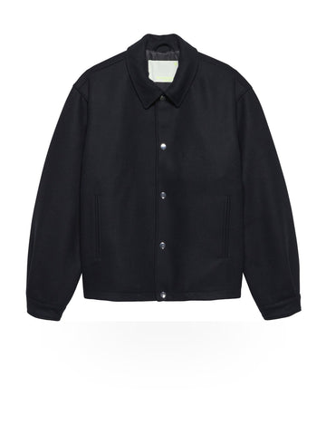 New Amsterdam Surf Association Wool Coach Jacket - Capospalla Uomo - Nero