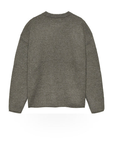 New Amsterdam Surf Association Tide Knit - Maglieria Uomo - Grey Melange