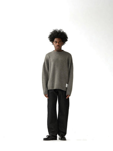 New Amsterdam Surf Association Tide Knit - Maglieria Uomo - Grey Melange