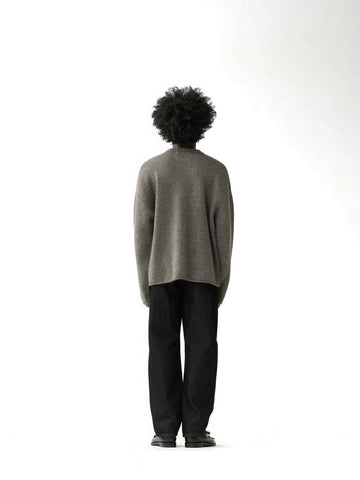New Amsterdam Surf Association Tide Knit - Maglieria Uomo - Grey Melange
