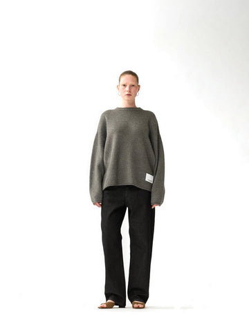 New Amsterdam Surf Association Tide Knit - Maglieria Uomo - Grey Melange