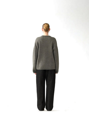 New Amsterdam Surf Association Tide Knit - Maglieria Uomo - Grey Melange