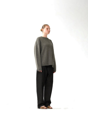 New Amsterdam Surf Association Tide Knit - Maglieria Uomo - Grey Melange