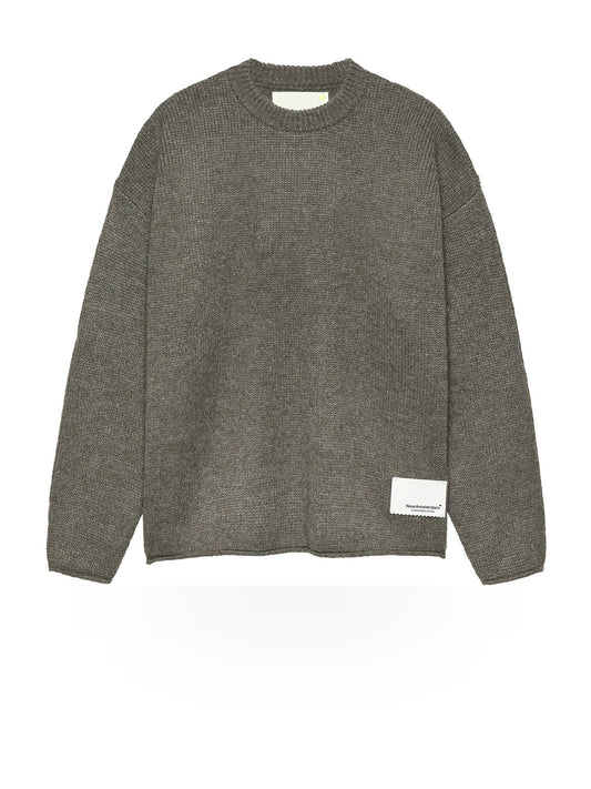 New Amsterdam Surf Association Tide Knit - Maglieria Uomo - Grey Melange