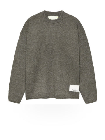 New Amsterdam Surf Association Tide Knit - Maglieria Uomo - Grey Melange