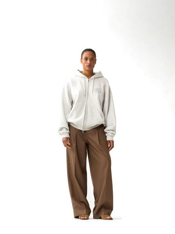 New Amsterdam Surf Association Chop Zip Hoodie - Felpe Uomo - Grigio