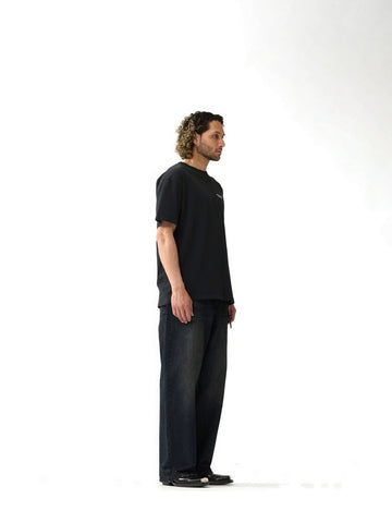 New Amsterdam Surf Association Knocked Tee - T-Shirt Uomo - Nero