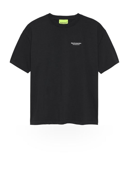 New Amsterdam Surf Association Knocked Tee - T-Shirt Uomo - Nero