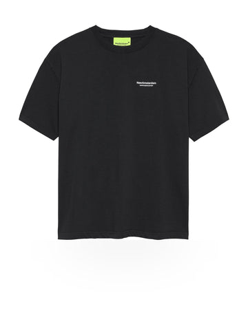 New Amsterdam Surf Association Knocked Tee - T-Shirt Uomo - Nero