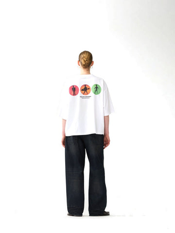 New Amsterdam Surf Association Traffic Tee - T-Shirt Uomo - Bianco