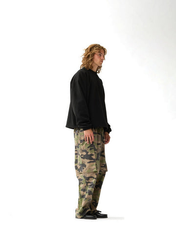 New Amsterdam Surf Association Fleece Crewneck - Felpe Uomo - Nero