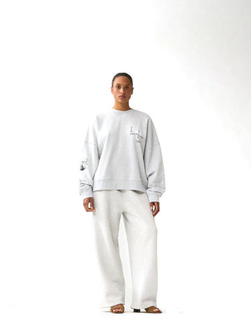 New Amsterdam Surf Association Knocked Crewneck - Felpe Uomo - Grigio