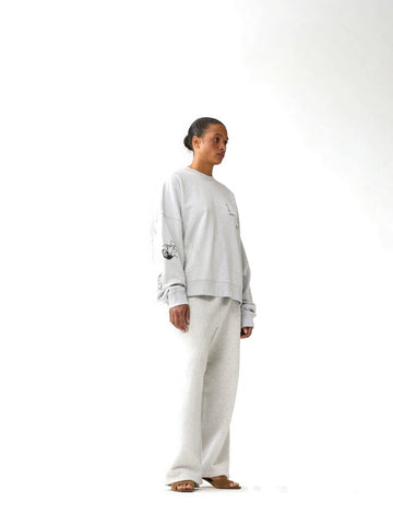 New Amsterdam Surf Association Knocked Crewneck - Felpe Uomo - Grigio