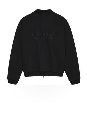 New Amsterdam Surf Association Waffle Zip Up - Felpe Uomo - Nero