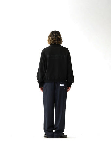 New Amsterdam Surf Association Waffle Zip Up - Felpe Uomo - Nero