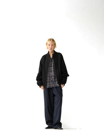 New Amsterdam Surf Association Waffle Zip Up - Felpe Uomo - Nero