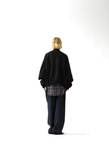 New Amsterdam Surf Association Waffle Zip Up - Felpe Uomo - Nero