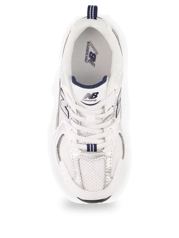 New Balance White - Sneakers Bambino - Bianco