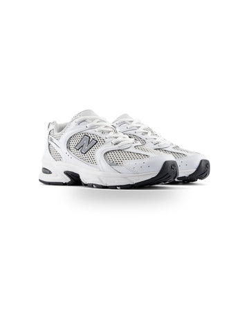 New Balance Scarpa Lifestyle - Sneakers Unisex - Bianco/argento