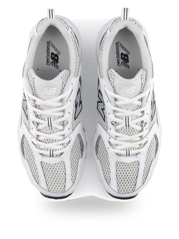 New Balance Scarpa Lifestyle - Sneakers Unisex - Bianco/argento