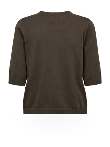 Numph Nucally Ss Pullover - Maglieria Donna - Forest Night