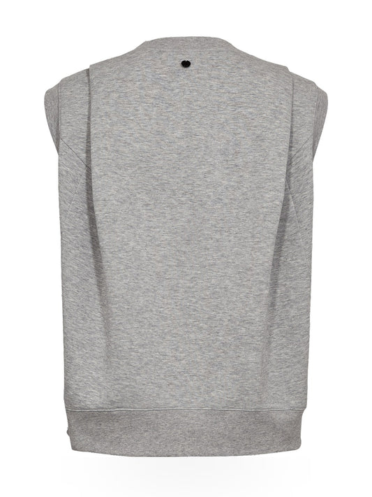 Numph Nunathalie Vest - Gilet Donna - Grigio Melange