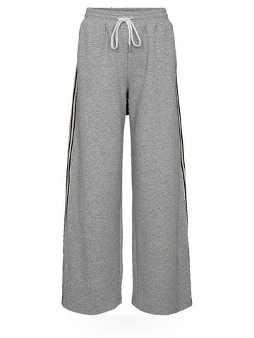 Numph Nunathalie Pants - Pantaloni Donna - Medium Grey Mel